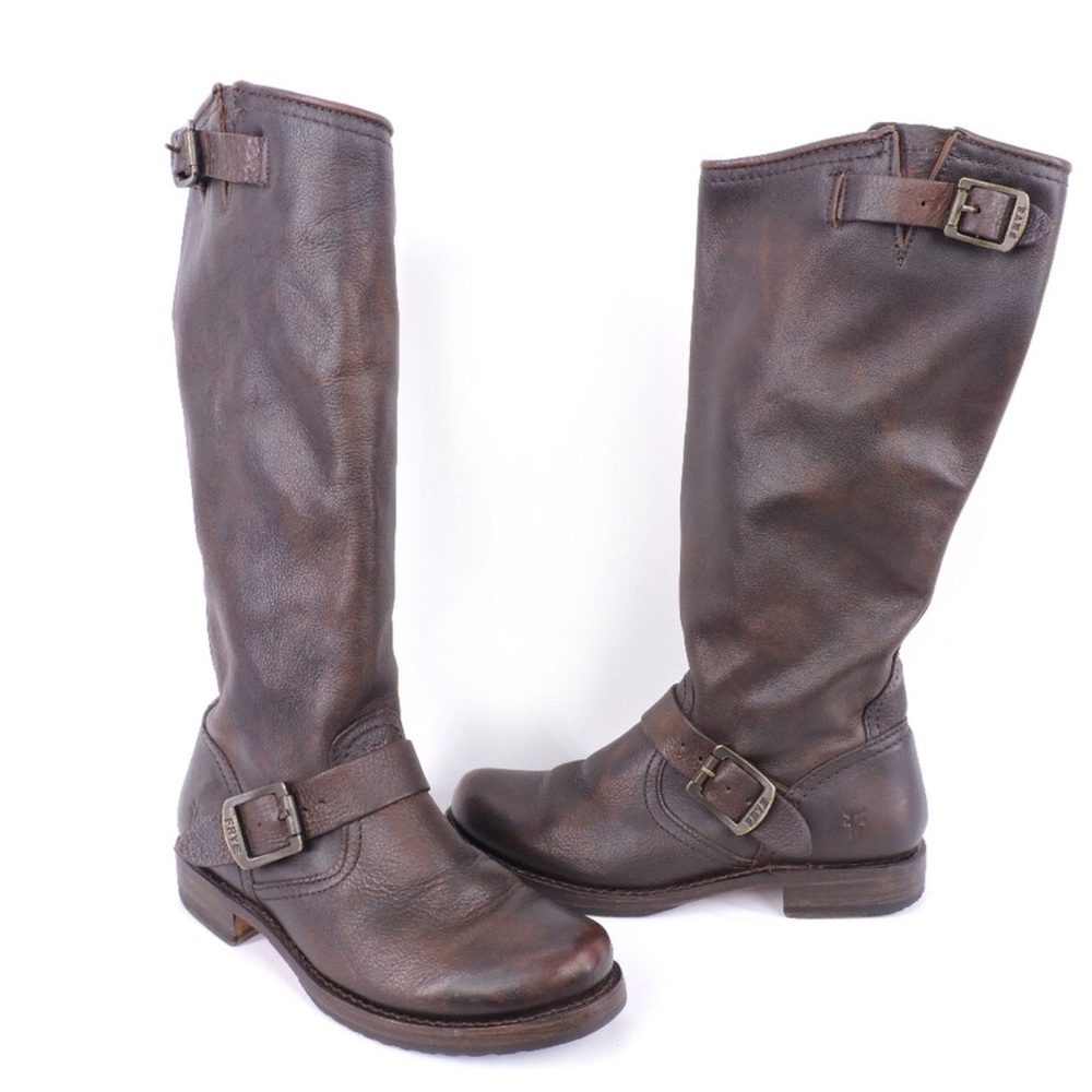 Frye Calf Boots Veronica Slouch 2 Size 6